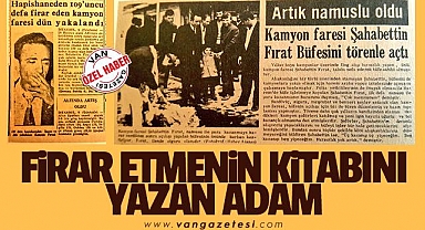 FİRAR ETMENİN KİTABINI YAZAN ADAM, KAMYON FARESİ