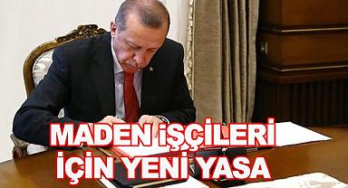 Maden işçileri için yeni yasa ve maddi destek hazırlığı