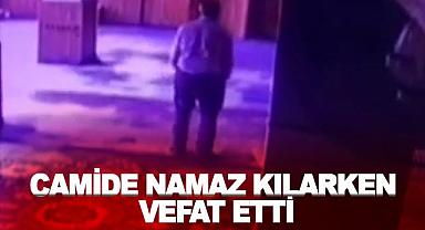 Secde de son nefesini verdi! 
