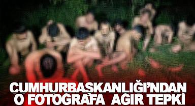 Skandal fotoğrafa Cumhurbaşkanlığı’ndan tepki geldi