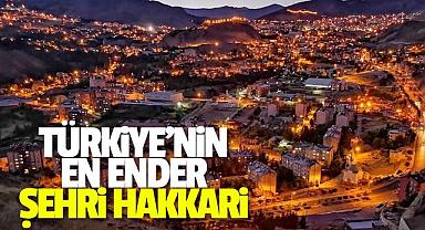 Türkiye'nin En Ender Şehri Hakkâri