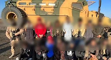 Van’da bodrum katında 25 kaçak göçmen!