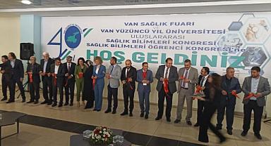 VAN'DA ULUSLARARASI SAĞLIK FUARI AÇILDI 