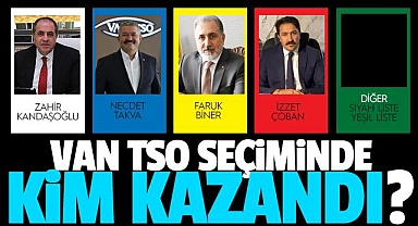 VAN TSO SEÇİMLERİN KİM KAZANDI? DETAYLAR