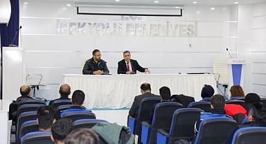 Başkan Uğurlu İpekyolu Zabıta Birimine Eğitim Verdi