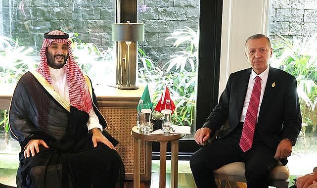 Erdoğan, MIKTA üyesi ülkelerin liderleriyle ve Selman ile görüştü