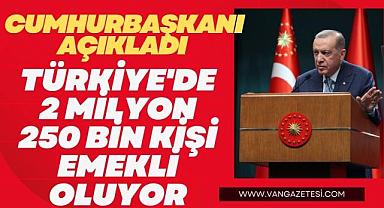 Türkiye'de 2 Milyon 250 bin kişi emekli oluyor