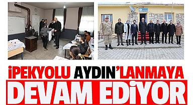 VAN İPEKYOLU AYDIN'LANMAYA DEVAM EDİYOR