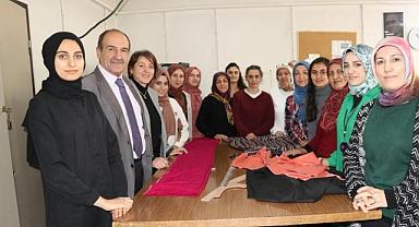 Vanlı kadınlar hem meslek öğreniyor hem stres atıyorlar