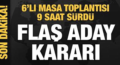 6'lı Masada Son durum! Karar Çıktı mı?