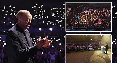 ERDOĞAN: BAŞÖRTÜSÜ YASAĞINI BİZ KALDIRDIK