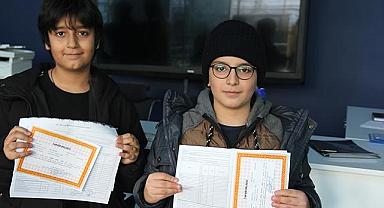 Girne Koleji Van Kampüsü Okulunda karne heyecanı