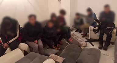 Van'da 1'i çocuk 8 erkek yakalandı