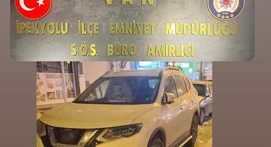 Van'da lüks araç çalındı ve birçok suç gün yüzüne çıktı 