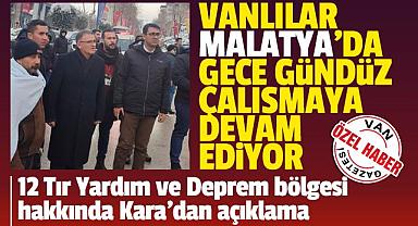 12 Tır Yardım ve Deprem bölgesi hakkında Kara'dan açıklama