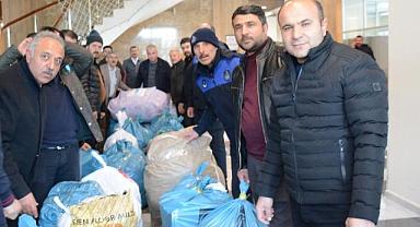 TUŞBA BELEDİYESİ’NİN YARDIM TIR’LARI DEPREM BÖLGESİNE ULAŞTI