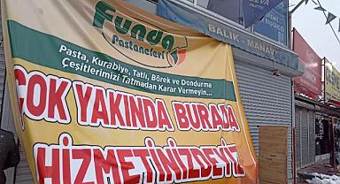 Van Funda Pastahanelerinin yeni şubesi açılıyor...