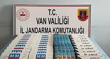 Van'da bu sigaralara el konuldu
