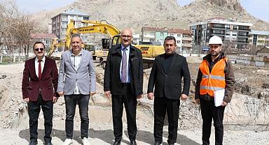İpekyolu Kaymakamlık binası inşaatı başladı