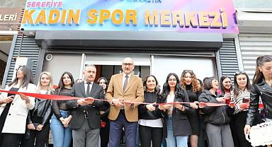 VAN KADIN SPOR MERKEZİ HİZMETE AÇILDI
