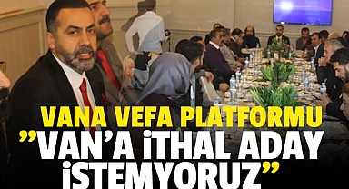 Van Vefa Platformu basınla bir araya geldi