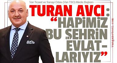 Avcı,“Hepimiz bu şehrin evlatlarıyız”