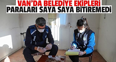 Van'da Dilencilerin üzerinden 24 bin 607 TL çıktı