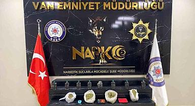 Van'da uyuşturucu satıcılarına operasyon