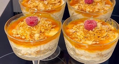 Van usulü çıtır milföylü muhallebi Tarifi