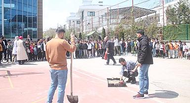 Girne Koleji Van Kampüsünde hayat kurtaran tatbikat