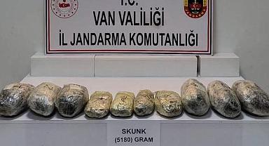 Van'da 5 kg 180 gr Skunk Operasyonu