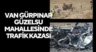 Van Gürpınar Güzelsu Mahallesinde Trafik Kazası