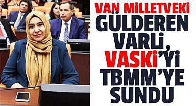 VAN MİLLETVEKİLİ VASKİ'Yİ TBMM'YE SUNDU