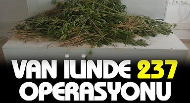 Van’da 237 Operasyonu
