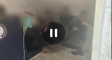 Van'da bir evin bodrumunda göçmen operasyonu
