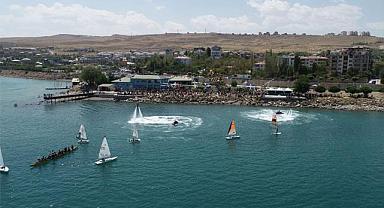 Van'da Su Sporları Festivalİne 500 sporcu yarıştı