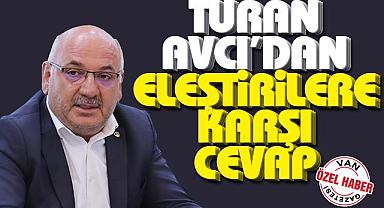 VANTSO MECLİS BAŞKANI AVCI’DAN ELEŞTİRİLERE KARŞI CEVAP