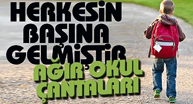 Ağır Okul Çantaları ve Çocukların Omurga Sağlığı