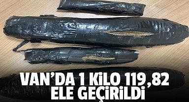 Van'da 1 Kilo 119,82 ele geçirildi