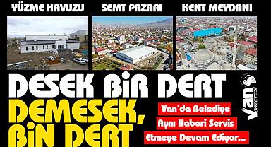 Van'da Belediye Aynı Haberi Servis Etmeye Devam Ediyor