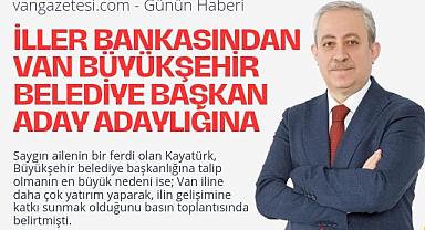 Ayhan Kayatürk'ten 22 hedef ve projeler...
