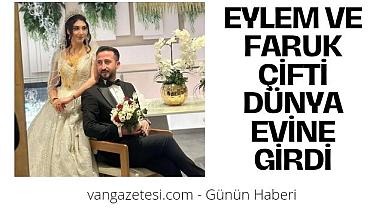Eylem ve Faruk Çifti Van'da Dünya Evine Girdi