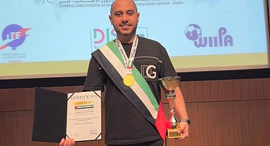 Girişimci Sepehr Moosavi'ye Dubai'den altın madalya