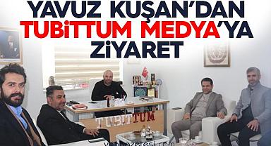 Kuşan’dan Tubittum Medya’ya ziyaret