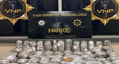 Van'da 128 kilo eroin ele geçirildi