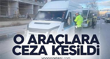 Van’da Toplu Taşıma Araçlarını Ceza
