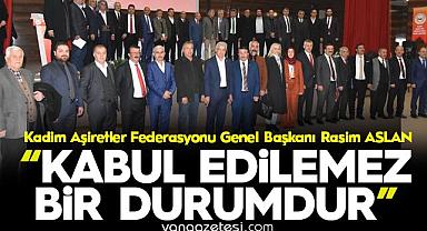Aslan, Bu kabul edilemez bir durumdur