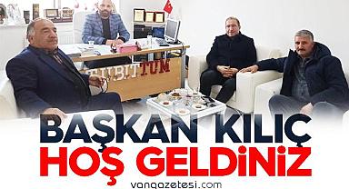 Başkan Adayı Kılıç’tan Van Haber Gazetesi’ne ziyaret
