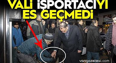 Vali, Vanlı işportacıyı es geçmedi
