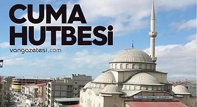 Van'da 19 Ocak Cuma Namazı Hutbesi